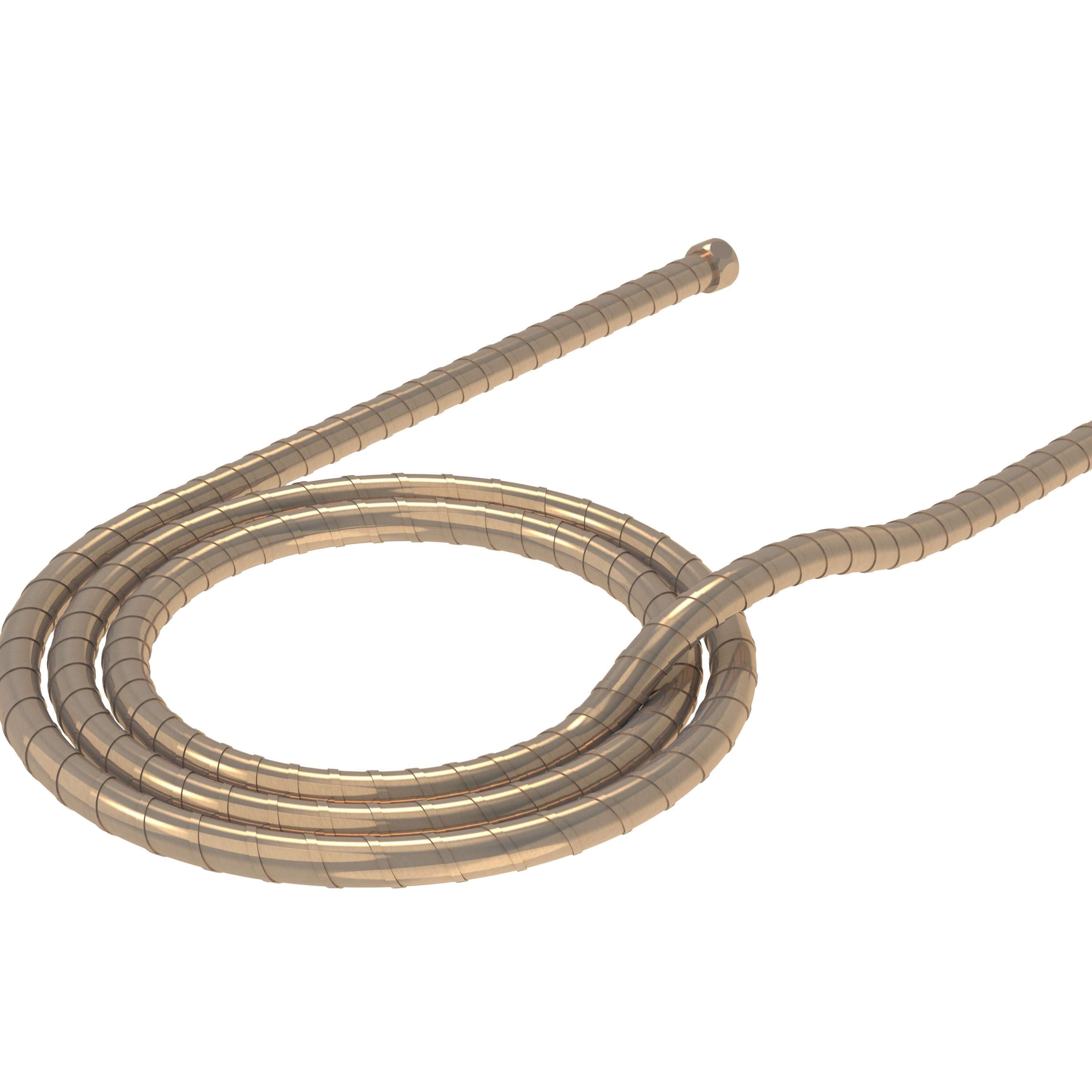1.8m stainless steel shower hose, ideal for bathroom renovation and fittings in London.