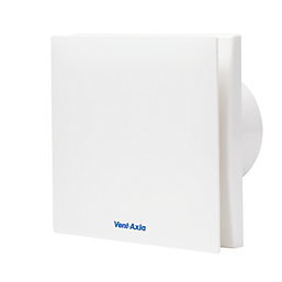 Vent-Axia 446658B 100mm (4") Axial Bathroom Extractor Fan White 240V