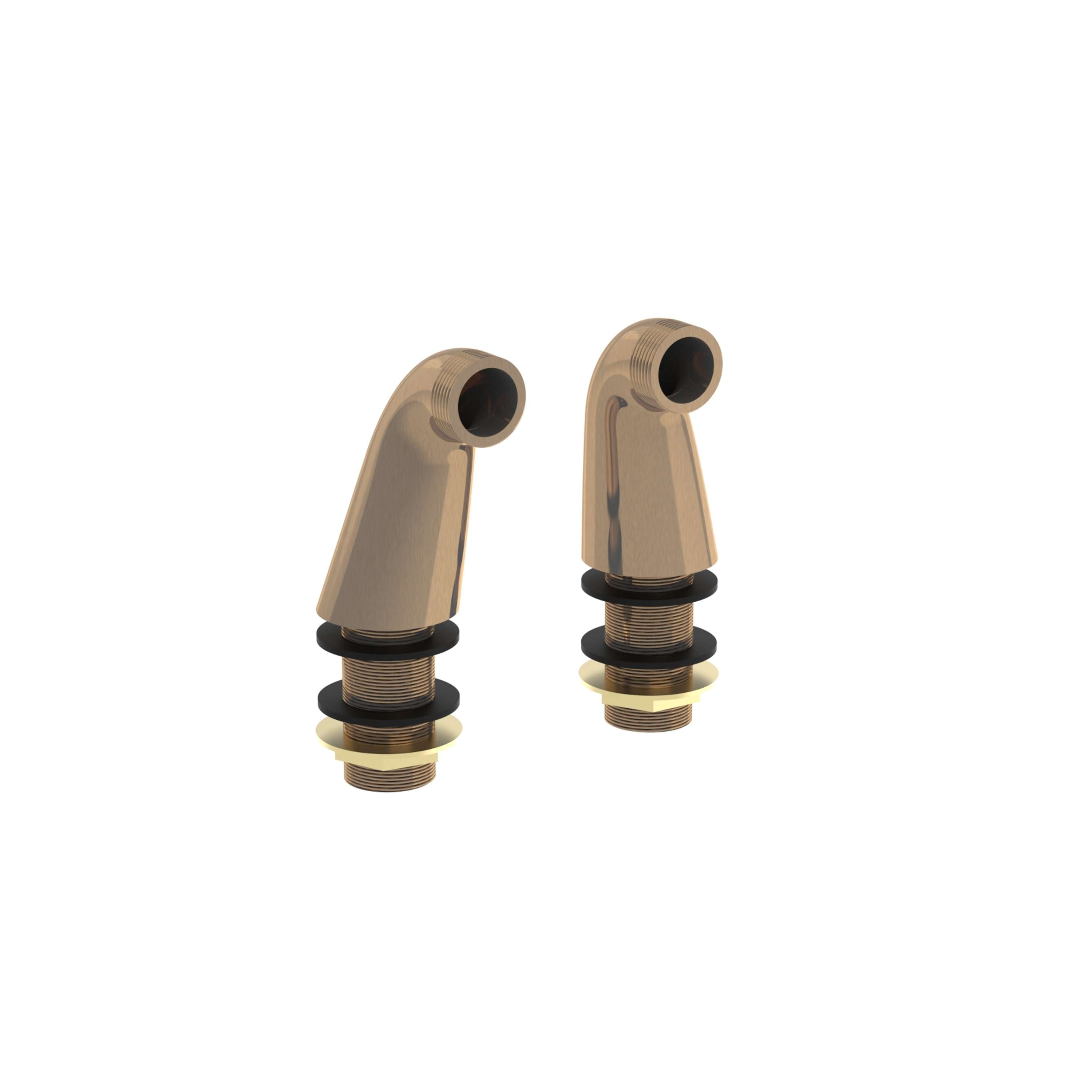 COS leg set for thermostatic bath shower mixer, stylish bathroom fittings and fixtures, perfect for bathroom renovation in London.